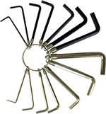 Hex Key Set Metric-Sae 14pce $5.30